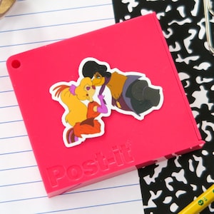 Kiss n Coo- rock a doodle-Bird Pegatina