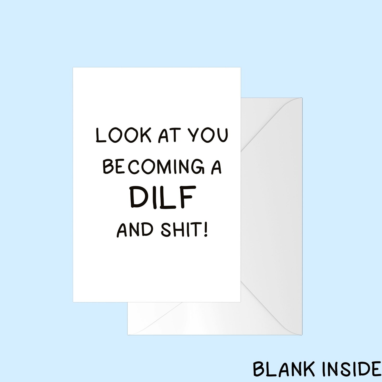 Dlf Card, Funny New Dad Card, Frst Father's Day, New Dad To Be, Funny