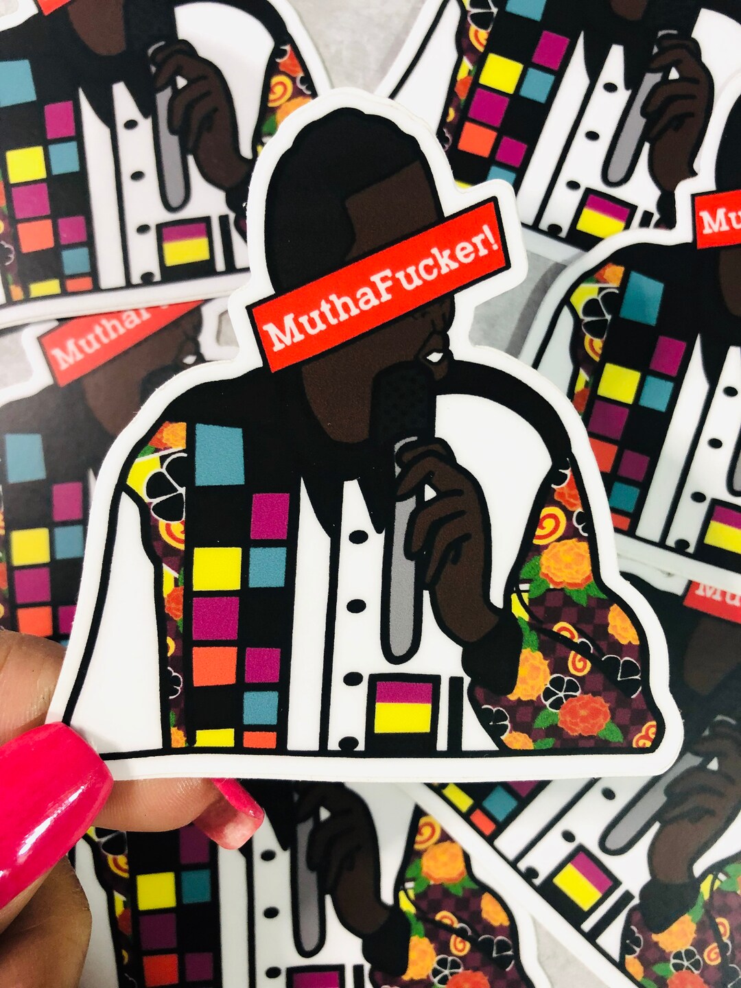 Bernie Mac KICK IT Sticker - Etsy UK
