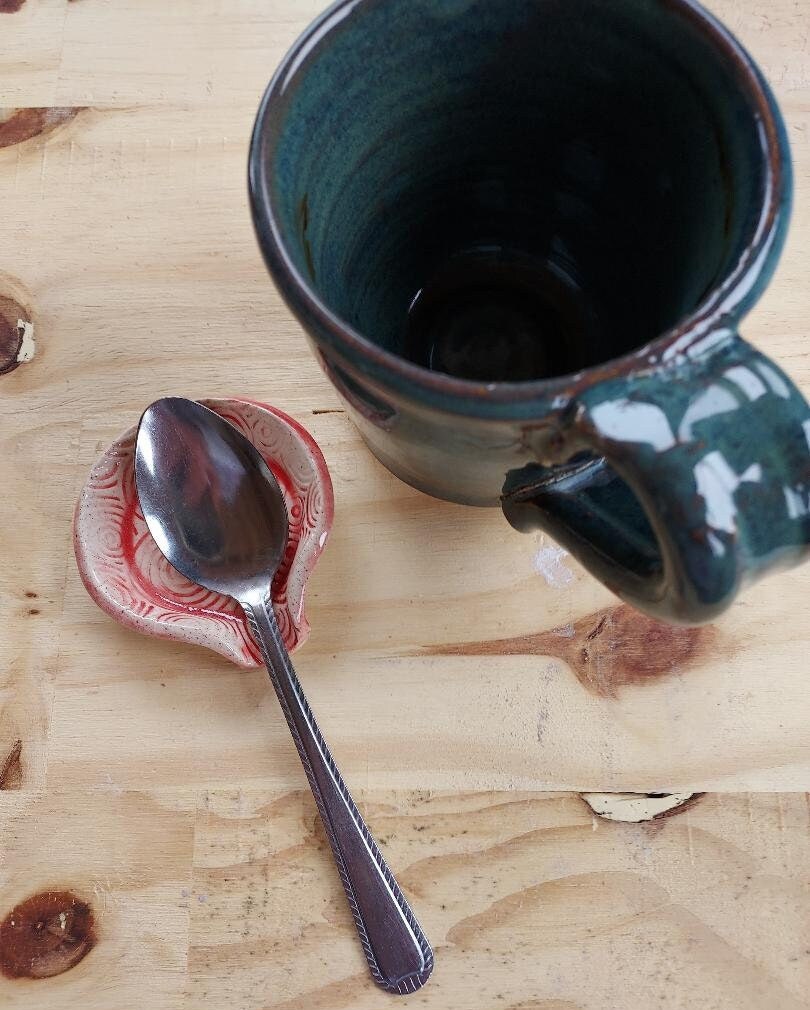 Tea Spoon Rests Small & Mini Spoon Rests Perfect Gift for Etsy