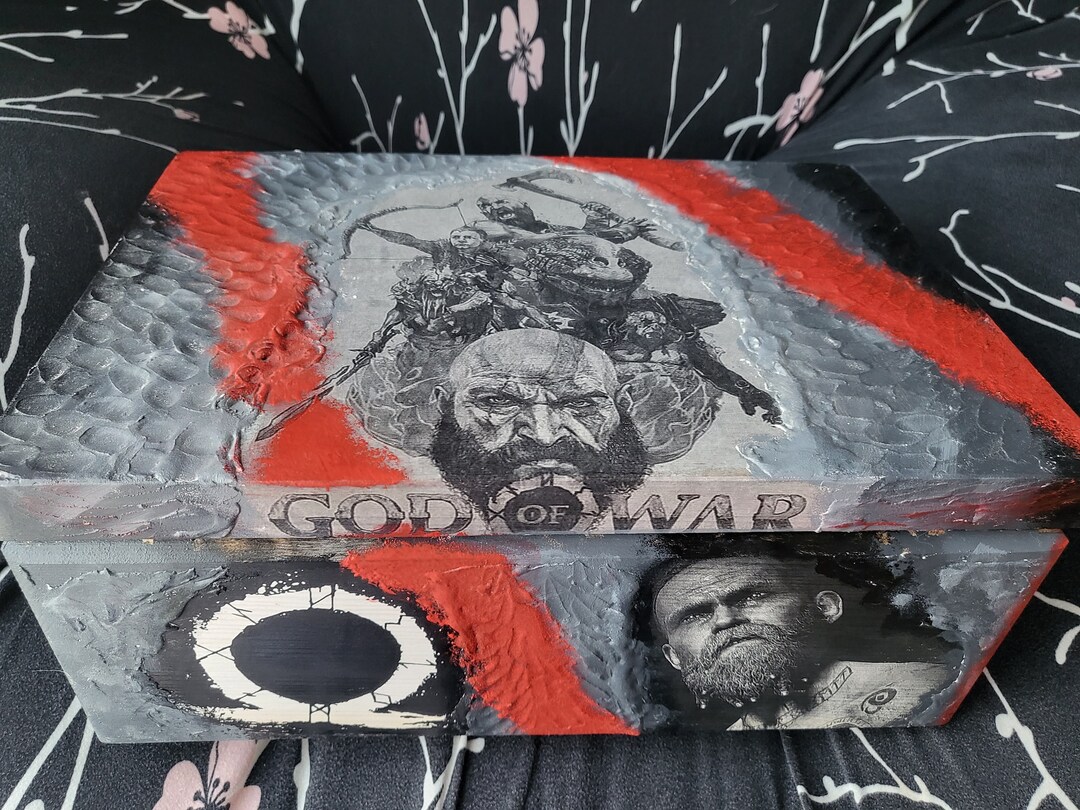 God of War Wooden Box - Etsy