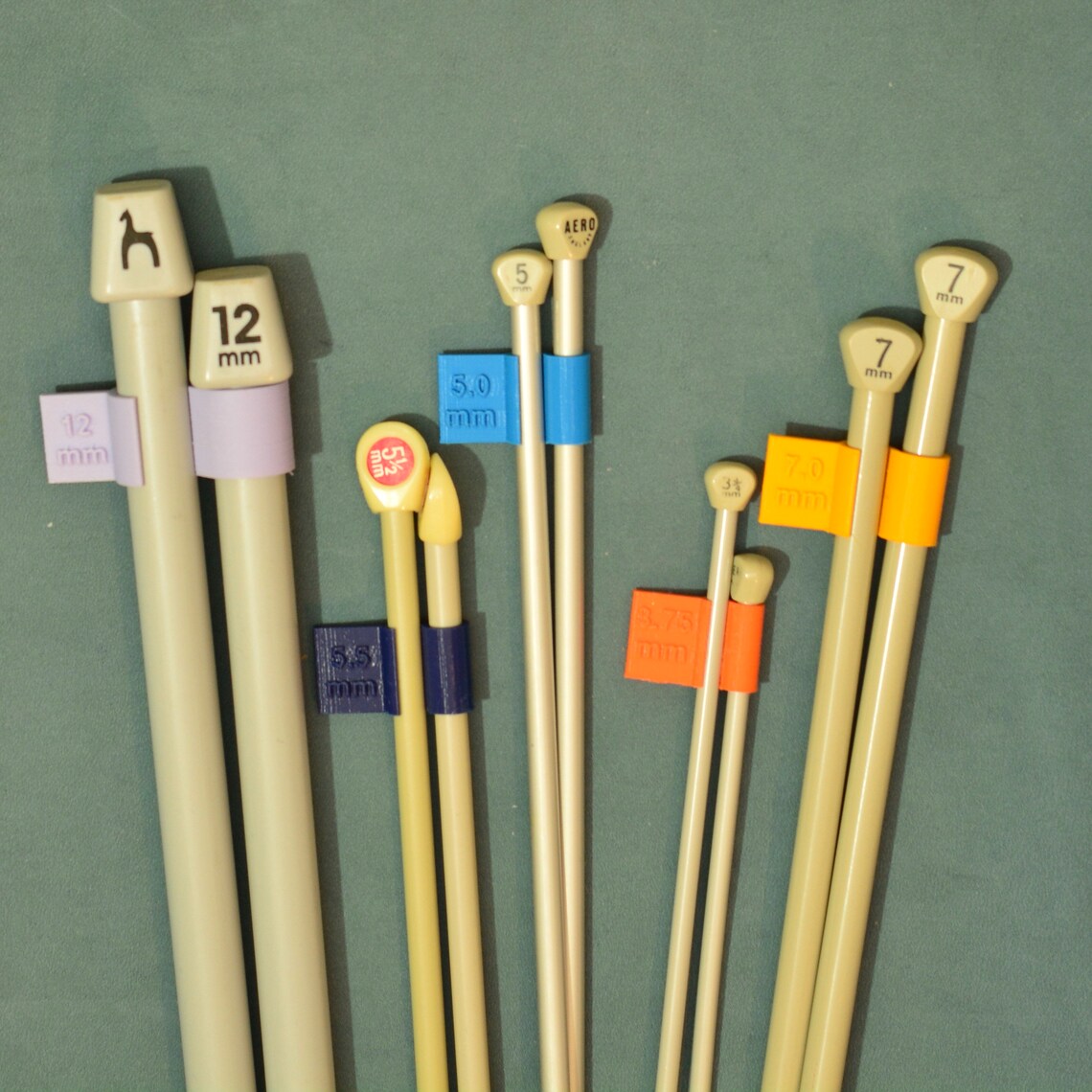 Knitting Needle Holders Etsy