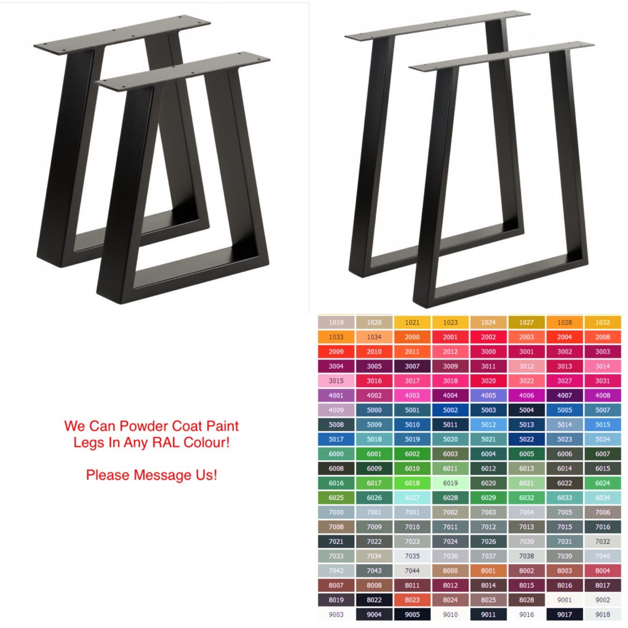 Rustic Dining Table Industrial Reclaimed Style Steel Legs Etsy