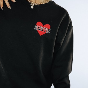 AUNTIE LOVE | Emo Crewneck Sweater
