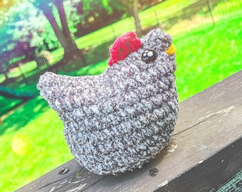 Chicken crochet pattern, Digital Pattern, chicken, farm animal, amigurumi, plush, chicken digital, handmade, cute, plushie, crochet pattern