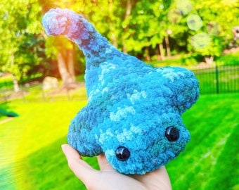 Patrón de crochet Stingray, Patrón Digital, Stingray, sin coser, amigurumi, felpa, fácil, digital, hecho a mano, lindo, peluche, patrón de crochet