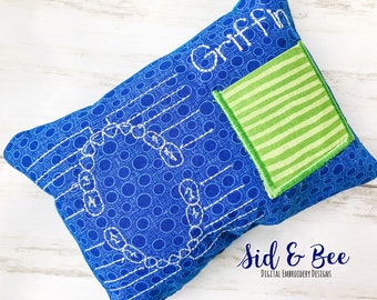 Tooth Fairy Pillow, Embroidery Designs, Tooth Fairy, In the Hoop, Applique, Tooth Chart, Teeth, ITH Embroidery, first, 5x7 INSTANT DOWNLOAD