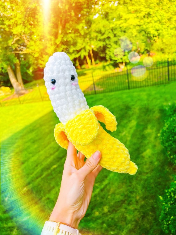 Digital Pattern, Banana, crochet Banana, amigurumi, plush, Banana digital, handmade, cute, kawaii, plushie, crochet pattern, fruit, food