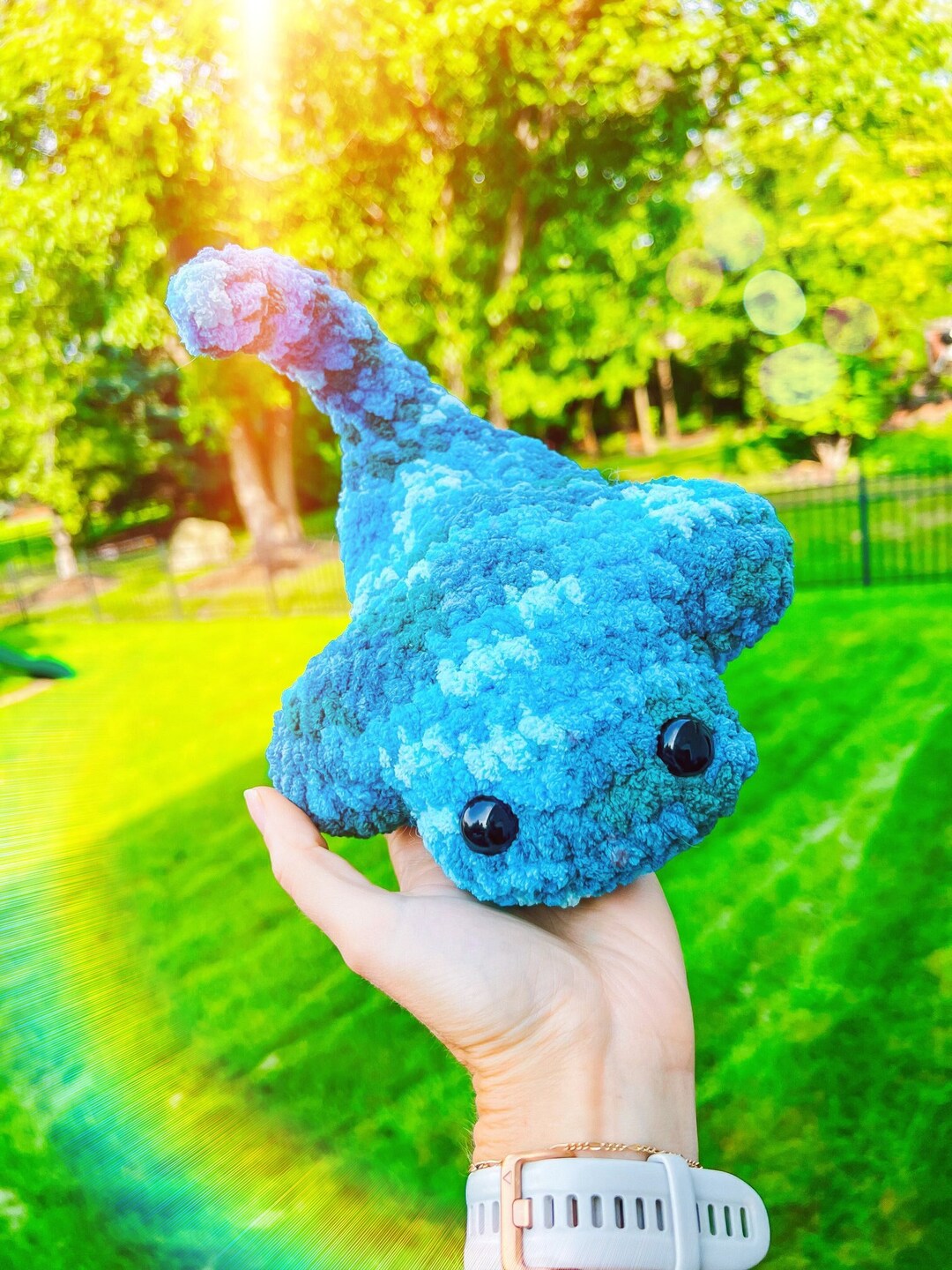 Stingray Crochet Pattern Digital Pattern Stingray No Sew Amigurumi