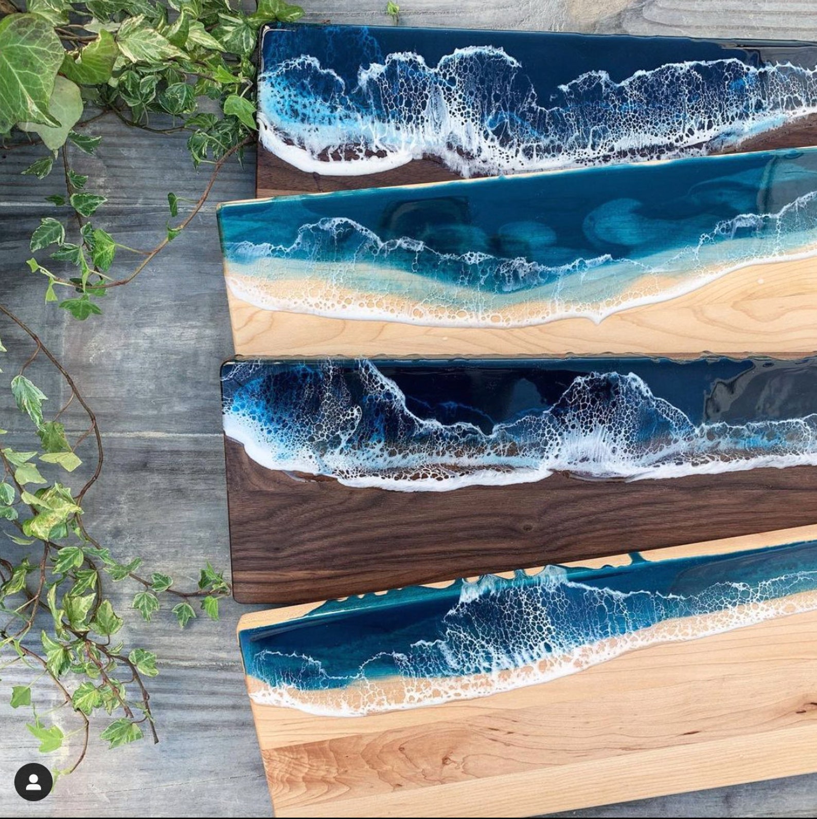 Classic Wave Serving Board - Etsy