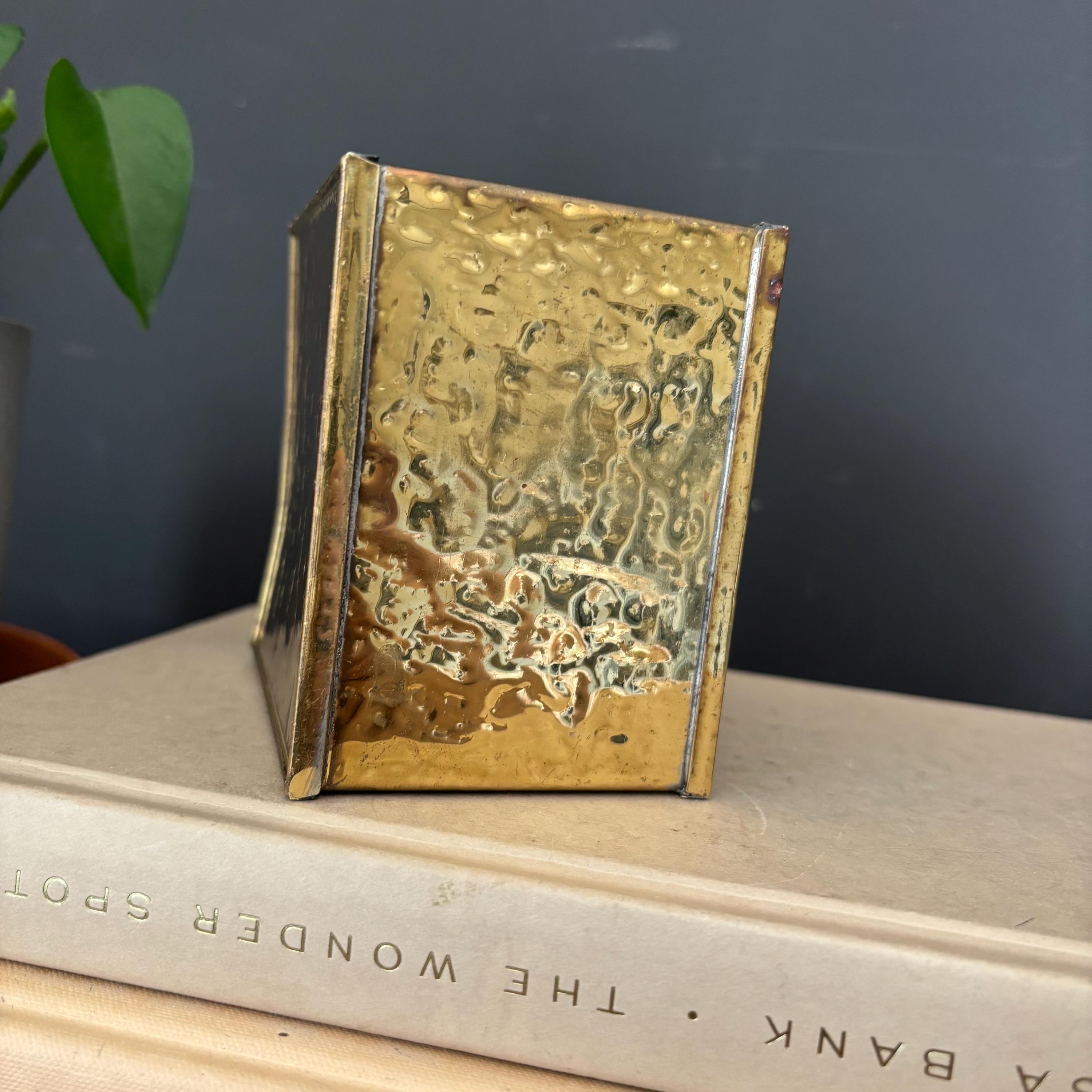 Vintage Brass Box. No Lid. Shelf Decor. Planter. - Etsy Canada