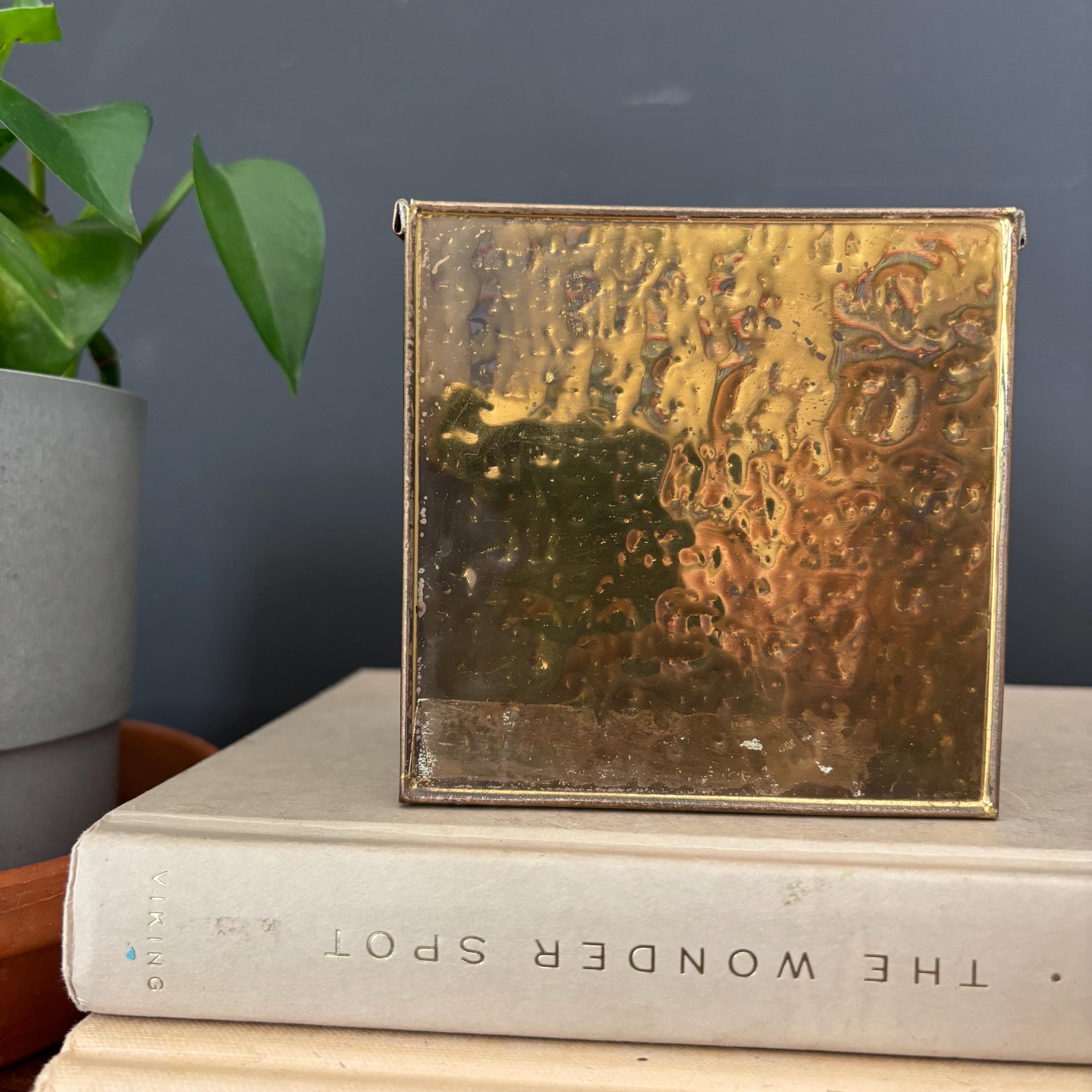Vintage Brass Box. No Lid. Shelf Decor. Planter. - Etsy Canada