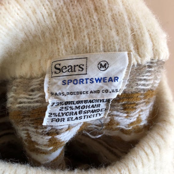 Vintage 60s/70s SEARS Acrylic/mohair Wool Cardigan Sweater Sz M - Etsy