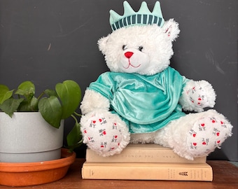 Build-a-bear I Love New York White Bear 2011 Limited Edition