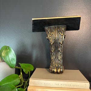 Antique Italian Wall Shelf, Gilt Wood Bracket, Florentine