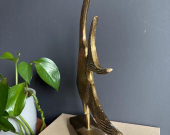 ヴィンテージの真鍮製魚の彫刻。変色あり。 - Etsy 日本