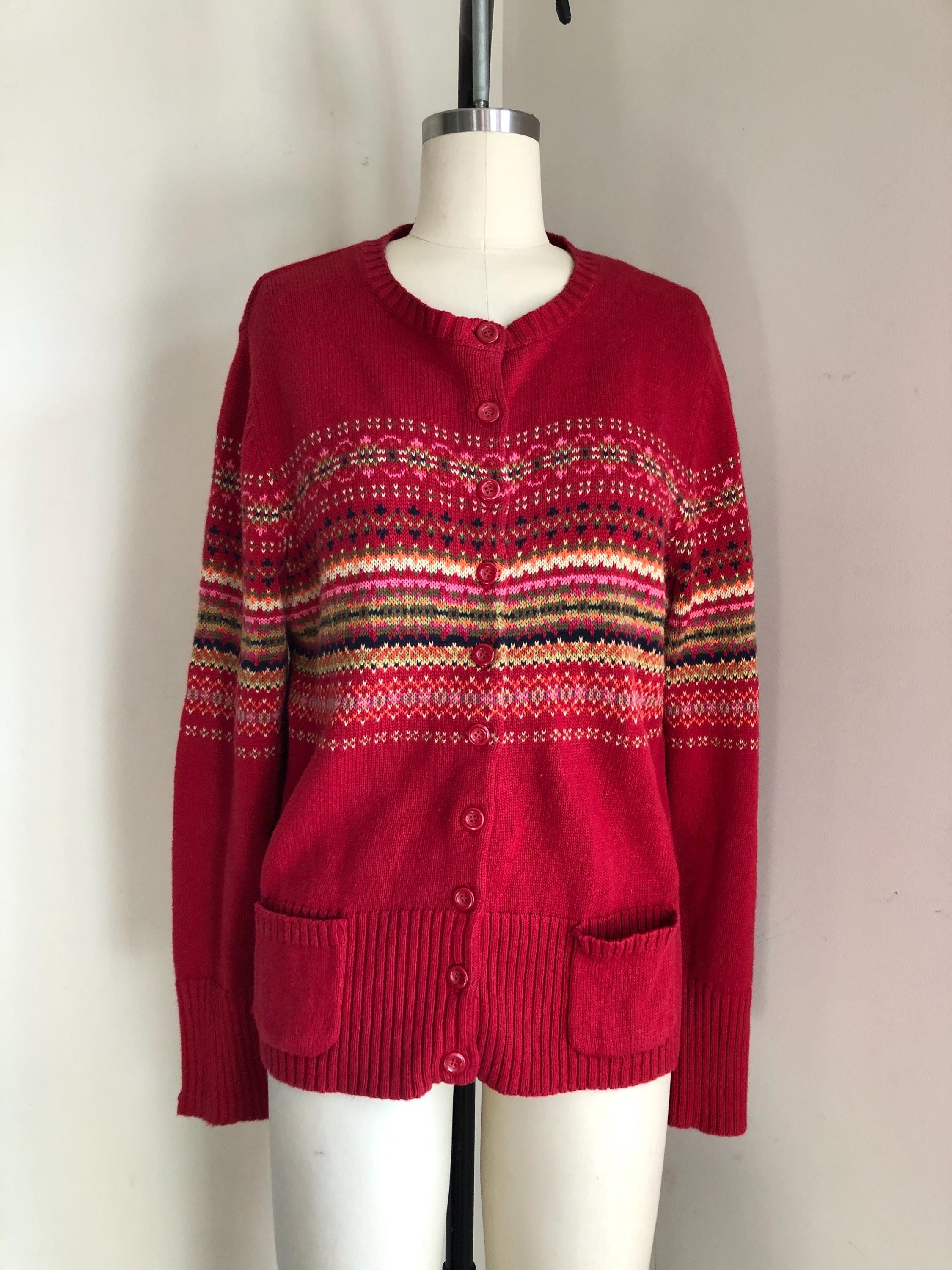 トップス 90s Vintage Tiara International Knitte Vintage 90s Tiara International HAPPY Halloween Patchwork