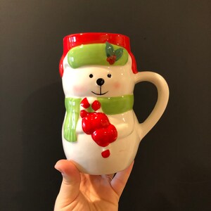 Christmas Mug. Bear Mug