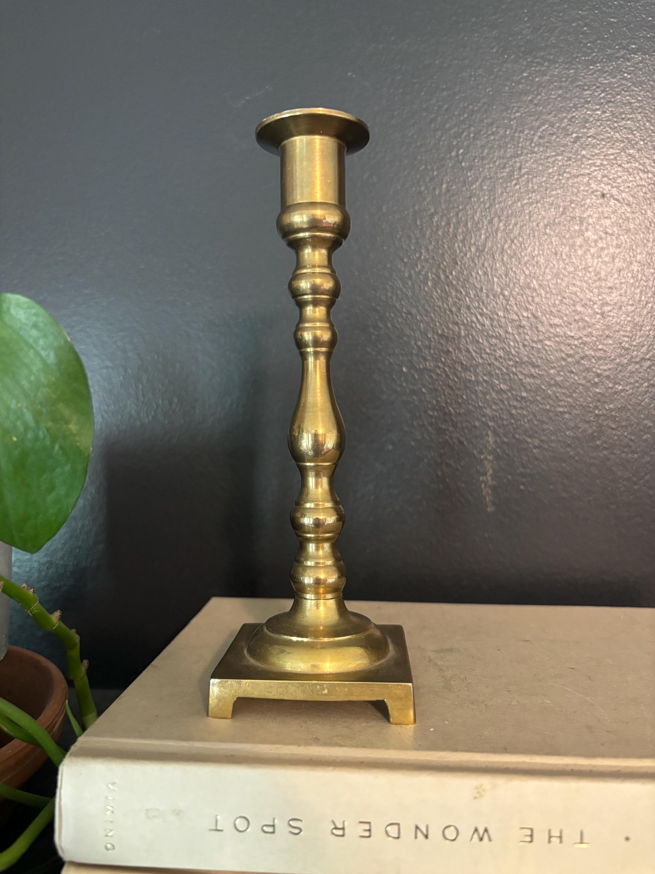 ヴィンテージの真鍮製キャンドルホルダー。 - Etsy 日本