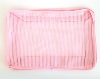 Travel Storage Case Bag See Through Mesh Light Weight for Suitcase to organize no messy 2 Large or 2 Medium sets