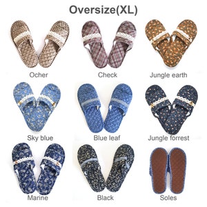 Cotton Quilted Washable Comfy Double-padded Non-slip Indoor Slippers Home Art image 2