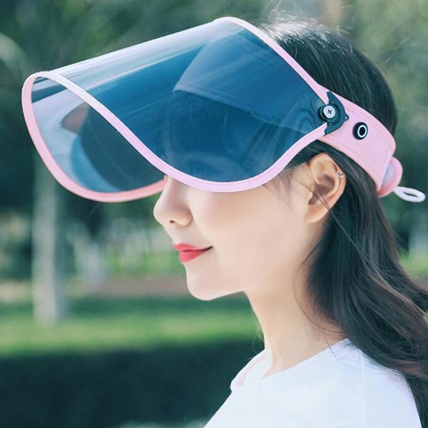 Sun UV Protection Portable Rolled Adjustable length angles Cotton band Outdoor Sun Visor Cap