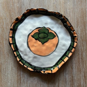 Persimmon Appetizer Plate image 1