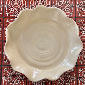 Ruffled Serving Bowl