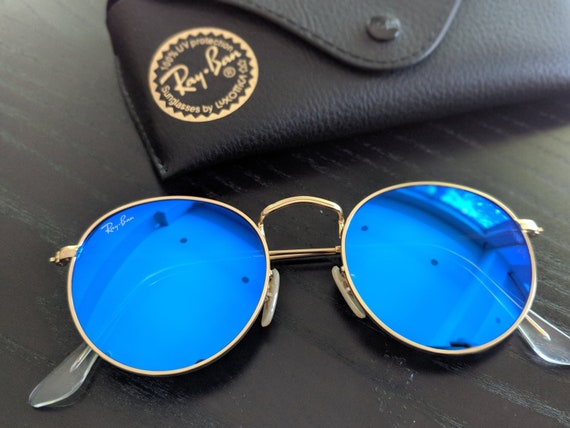 blue sunglasses ray ban