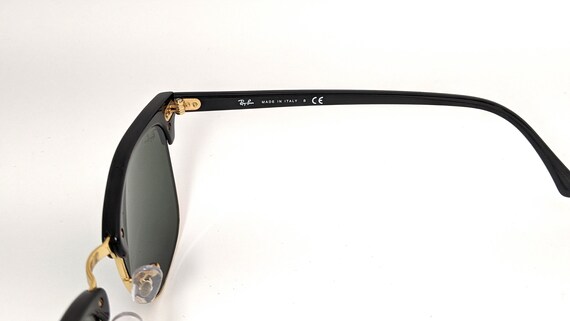 Ray Ban 3016 Clubmaster Ebony Arista Crystal Green 51 (3016 W0365) | Great  Southern Sunnies