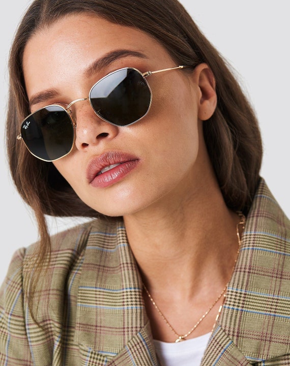 ray ban hexagonal sunglasses sale