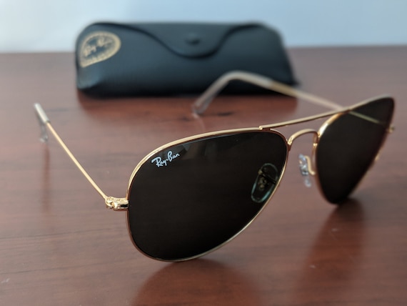 large ray ban aviators
