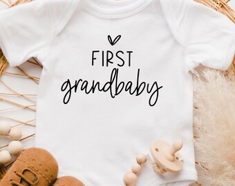 First grandbaby Onesies®: Pregnancy Announcement Bodysuit