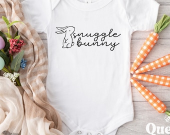 Snuggle Bunny Onesie®: Easter Baby Bodysuit, Newborn Gift