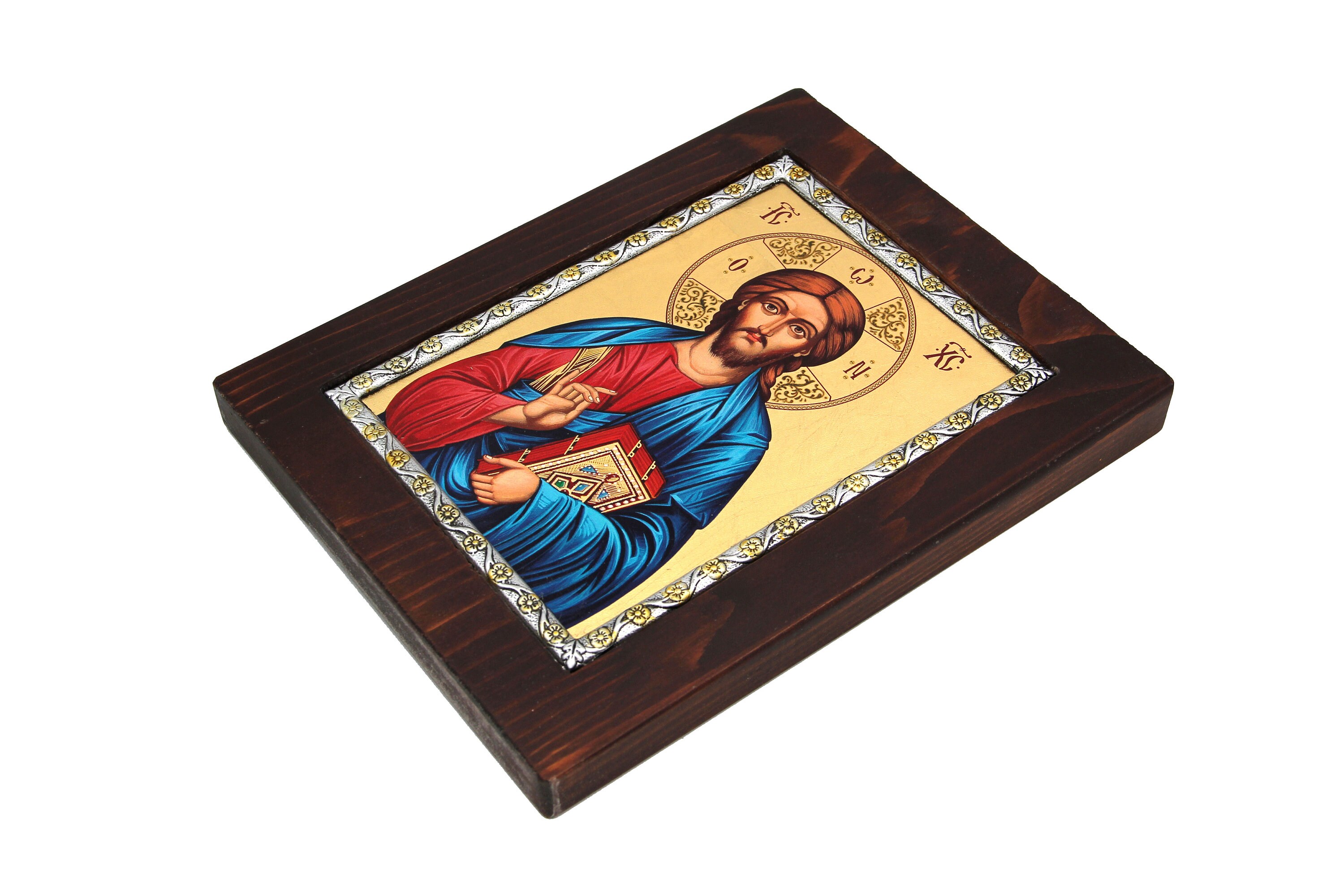 Jesus Christ 18x23 Cm. Byzantine Icon Orthodox Icon Handmade - Etsy