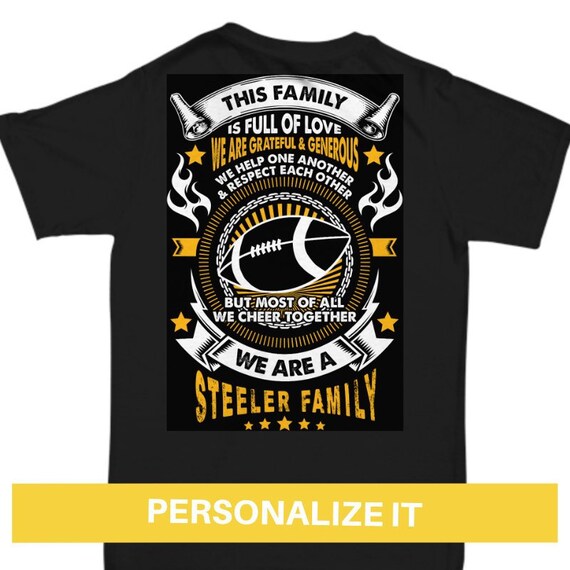 personalized steelers shirt