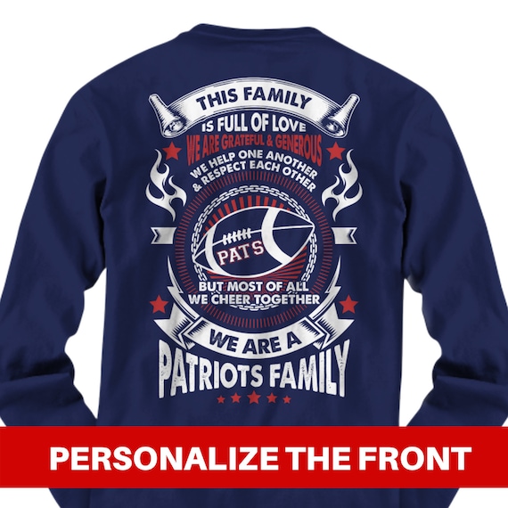 personalized patriots shirt