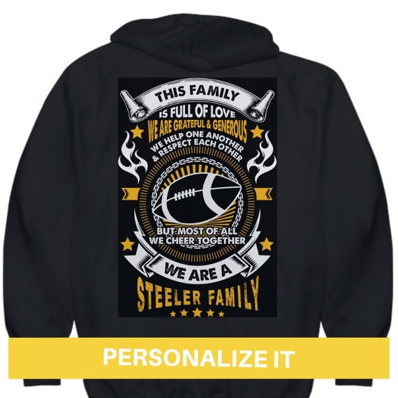 personalized steelers hoodie