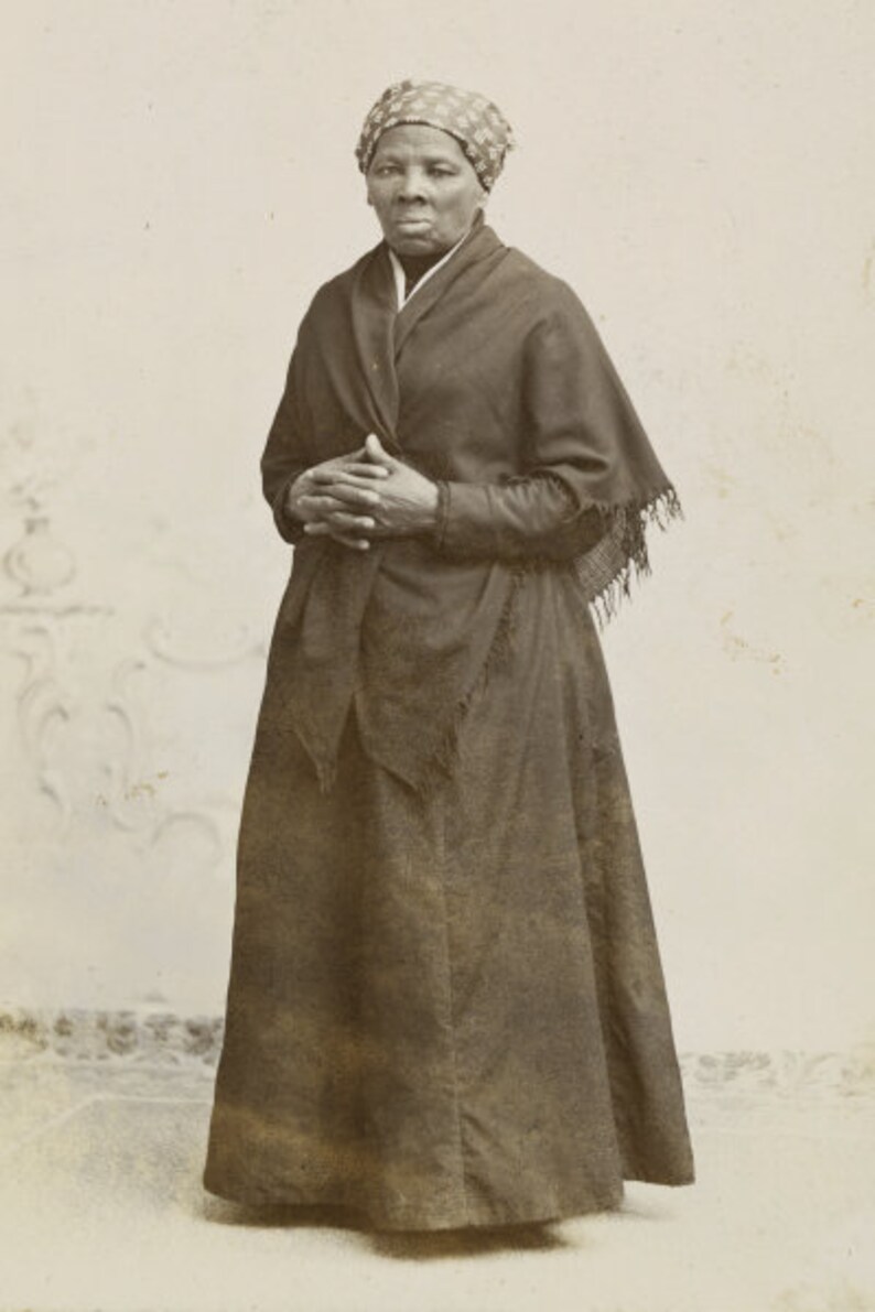 11x17 Print Harriet Tubman Circa 1885 by Squyer Etsy