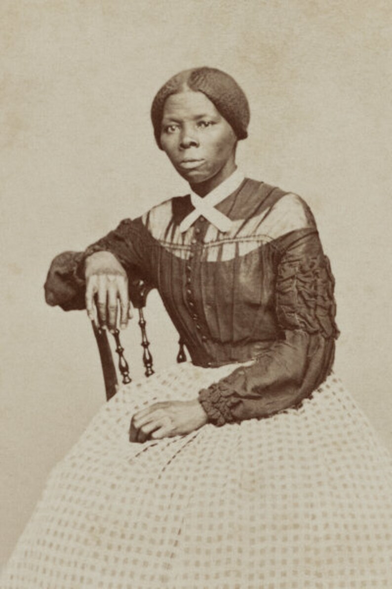 11x17 Print: Harriet Tubman Portrait by Powelson | Etsy
