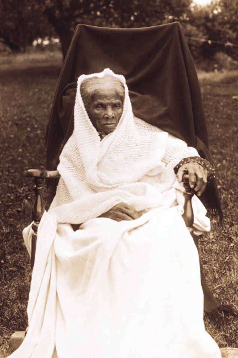 11x17 Print: Harriet Tubman Full-length Portrait Seated in - Etsy