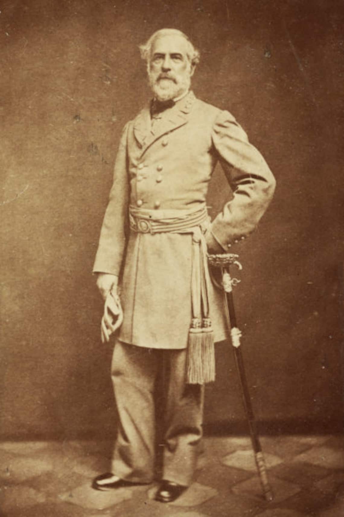 11x17 Print General Robert E. Lee Fulllength Portrait 1864 Etsy