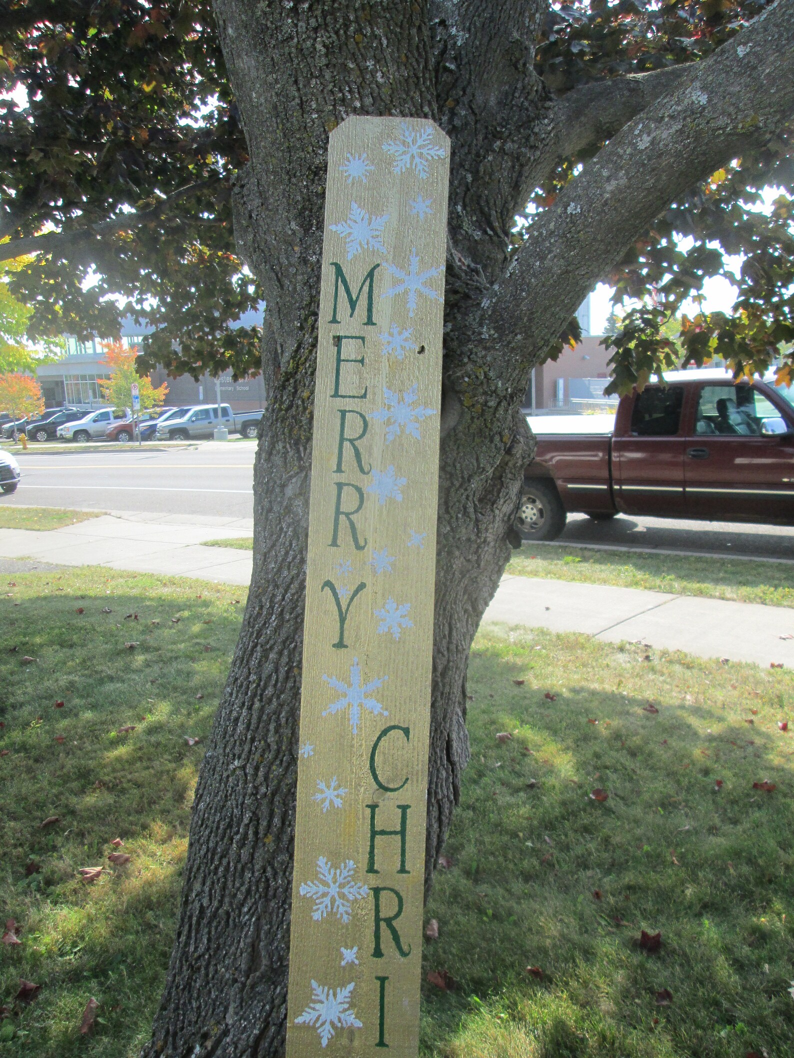 Vertical Merry Christmas wood sign metallic gold wood sign  Etsy