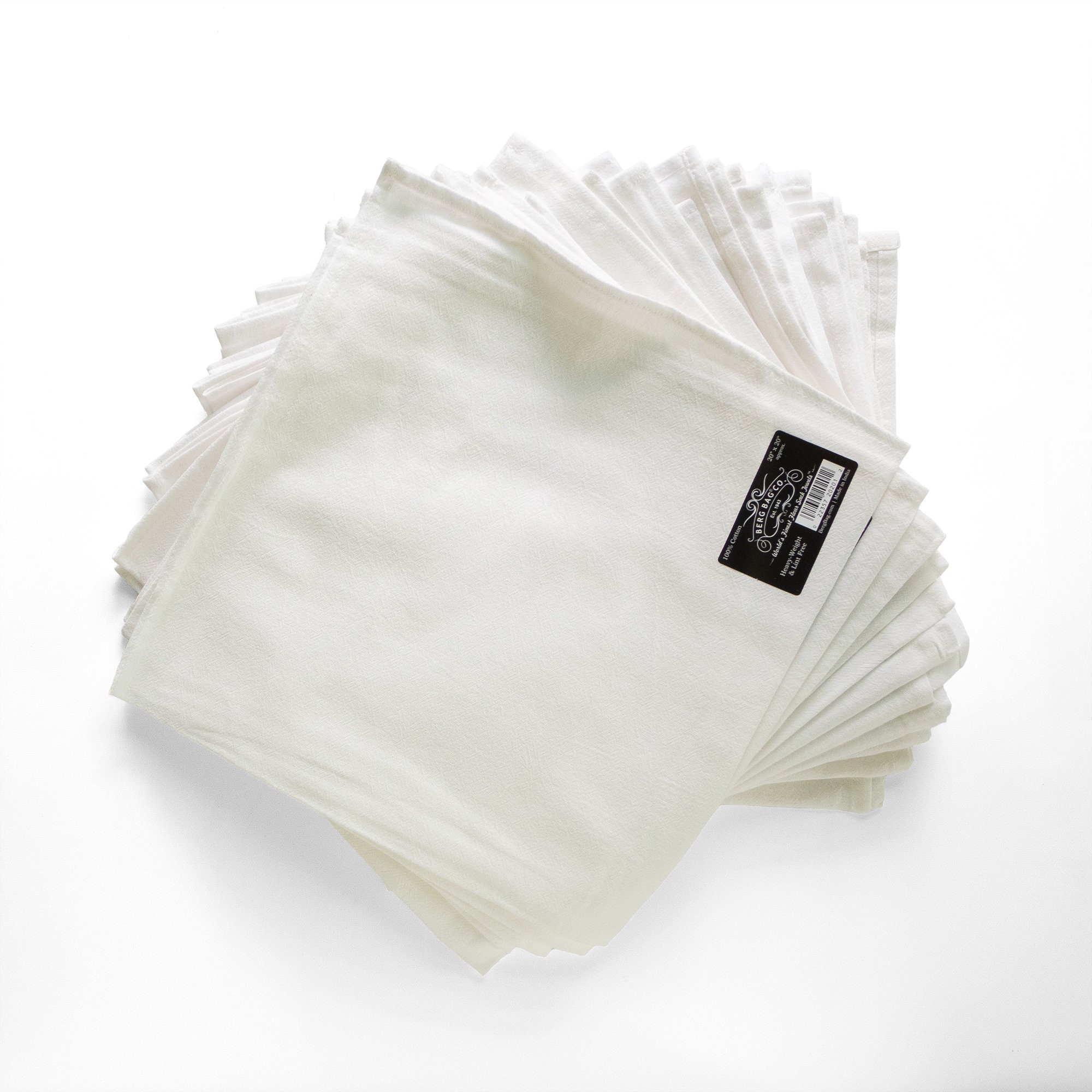 White Flour Sack Napkins Blank Napkins for Dyeing and Etsy