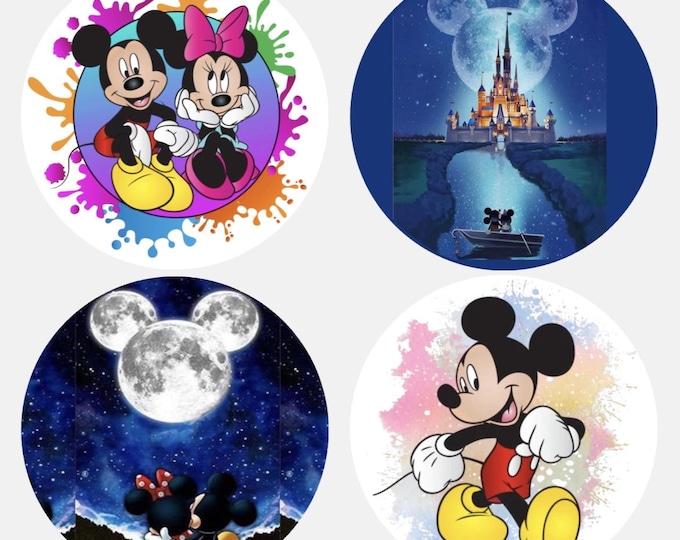 Mickey Mouse CGM Sensor Patches Waterproof, Dexcom 7, Libre 2, Libre 14 ...