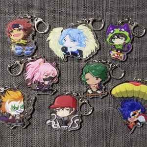SK8 the Infinity Acrylic Keychains Reki, Langa, Miya, Cherry, Joe, Shadow, Tadashi, Adam 2.0” and 2.5”