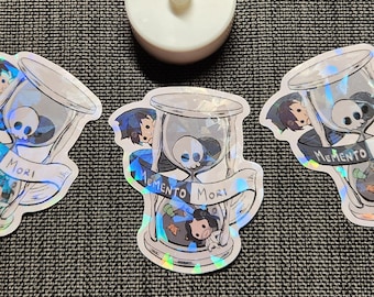 Unus Annus Broken Glass Holographic Vinyl 2.5 inch Sticker