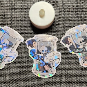 Unus Annus Broken Glass Holographic Vinyl 2.5 inch Sticker