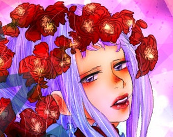 Digital Art Commission, Custom Art Gift, Custom Anime Picture, Make Yourself Anime