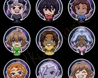Voltron 1.25in Pinback Buttons